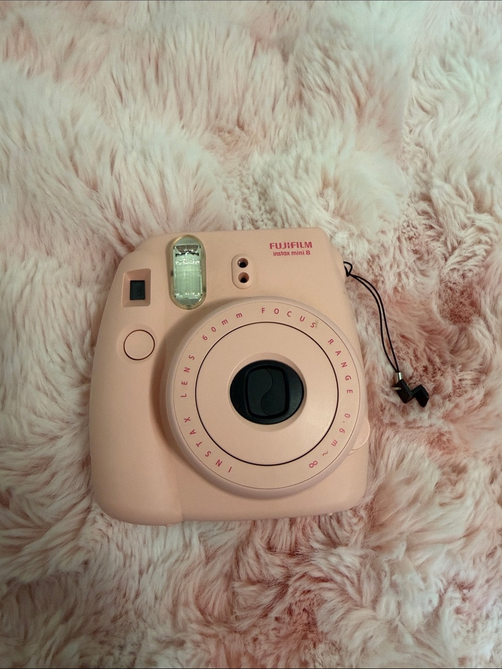 Fujifilm Instax Mini 8 Instant Camera with Case - Pale Pink